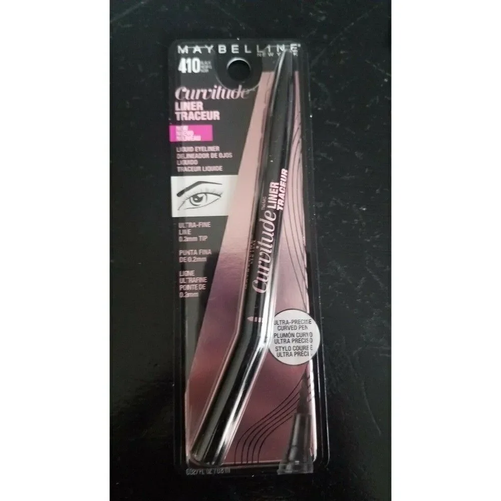 #410 Black Maybelline Curvitude Eyeliner 0.027 oz.